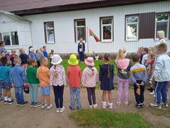 Театрализованное праздничное шествие в детском саду. С Днём независимости Республика Беларусь!