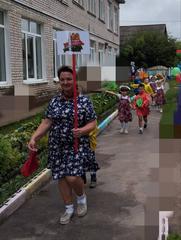 Театрализованное праздничное шествие в детском саду. С Днём независимости Республика Беларусь!