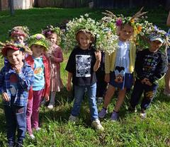 Пешеходная экскурсия на водоём и  праздник Ивана Купалы