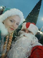 Участие в Новогоднем автопараде