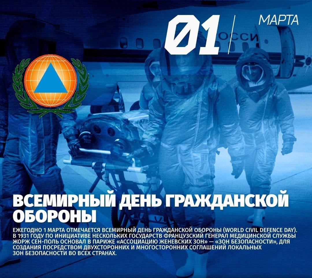 1 марта Всемирный день гражданской обороны 1 марта Всемирный день гражданской обороны